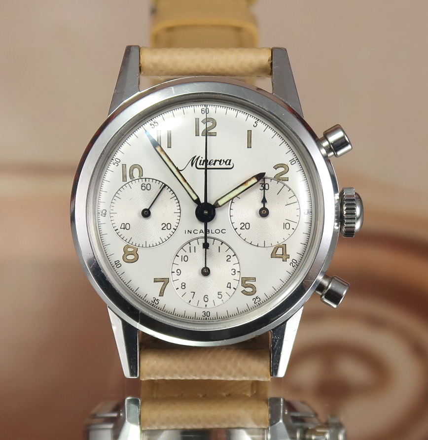 Minerva chronograph clearance