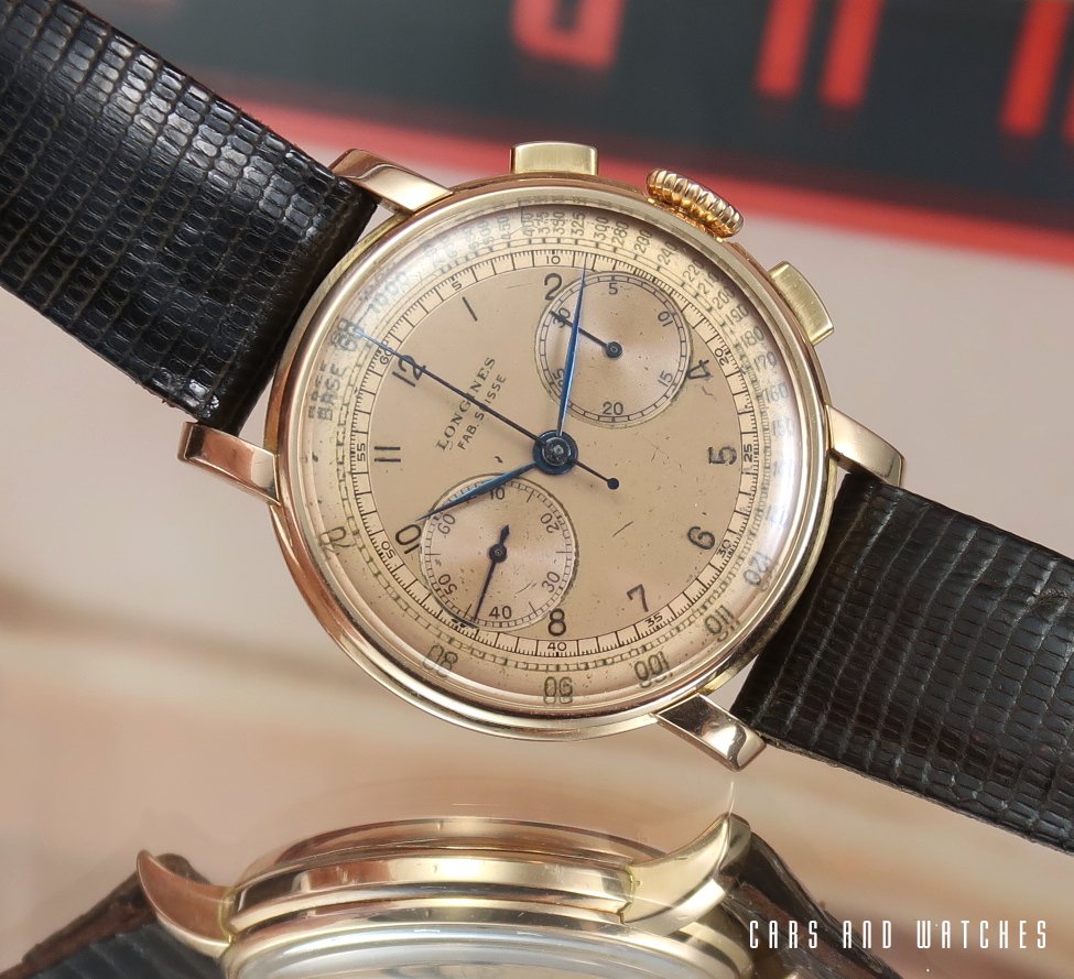 Longines 13ZN in 18K Pink Gold from 1944 | Watches | Cars and Watches