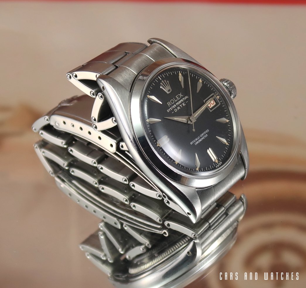 Rolex Oyster Date rare Black Dial Roulette Date | Watches | Cars and ...