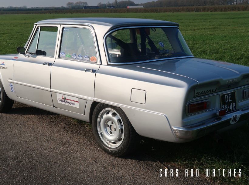 Giulia Super 1600 Ti Rallycar from 1965