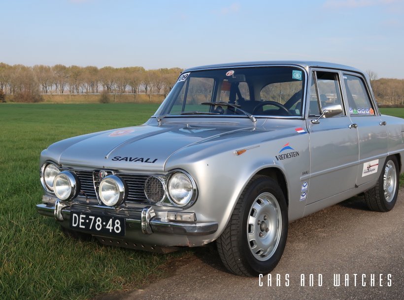 Giulia Super 1600 Ti Rallycar from 1965