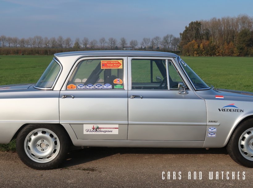 Giulia Super 1600 Ti Rallycar from 1965