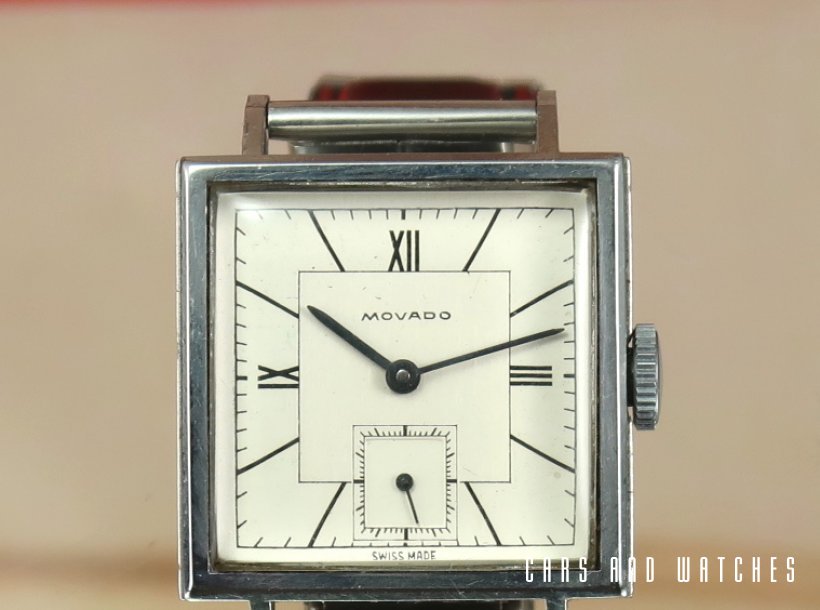 Movado Square Waterproof FB case from 1940