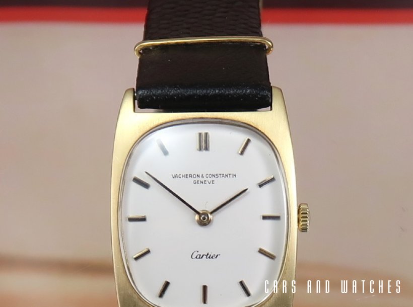 18K Vacheron Constantin for Cartier Watch Archive Sold