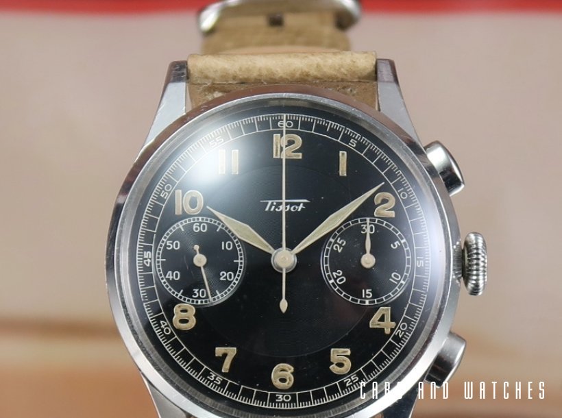 Mint unpolished Tissot 15TL with rare case & dial