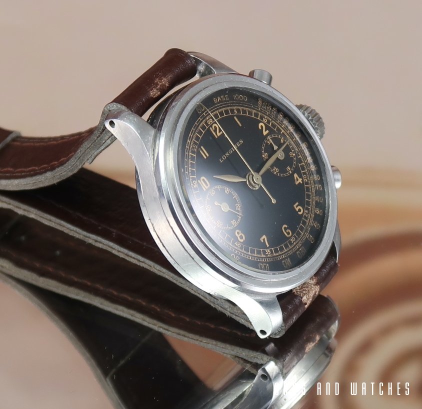 Rare Longines 13ZN Waterproof with black dial Watches Cars and