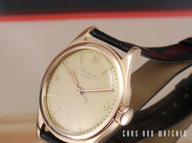 Pink gold Patek Philippe 2508 with unique dial from 1956