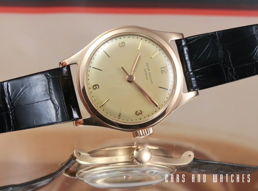 Pink gold Patek Philippe 2508 with unique dial from 1956