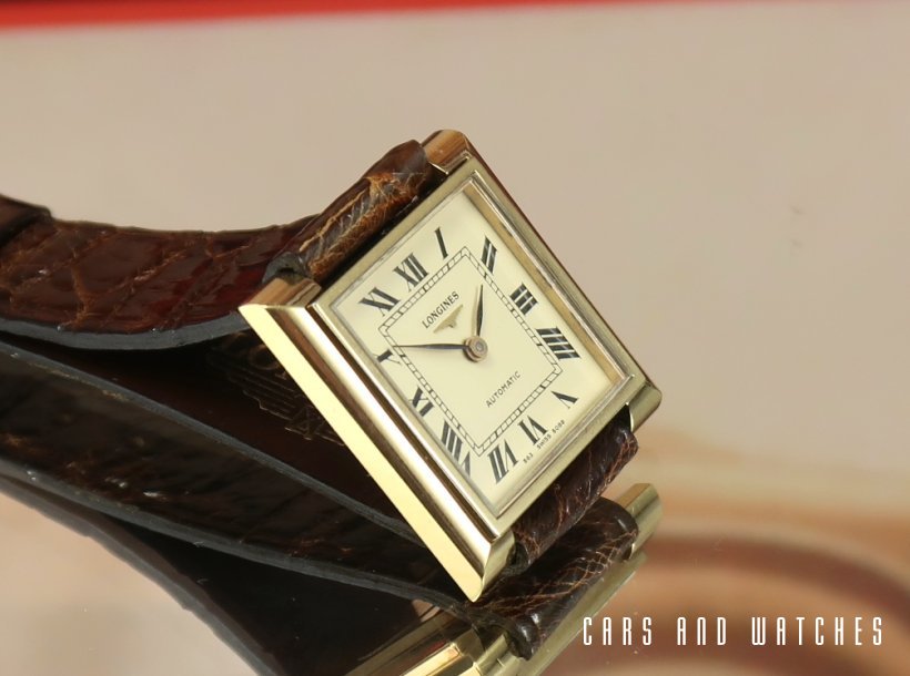 Classy NOS Longines Tank Automatic from 1978