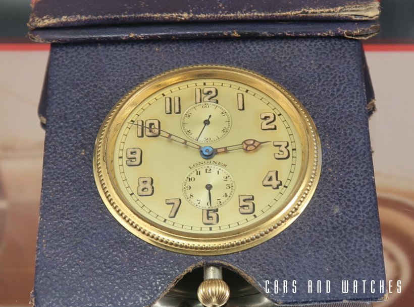 Rare Longines Travel Alarm Clock from 1930