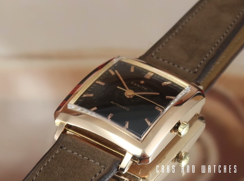 Zenith Cioccolatone in 18K pink gold with stunning black dial