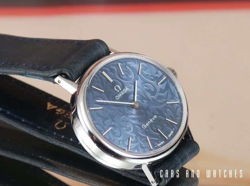 Rare NOS  Omega Ellipse with floral dial from the 70's