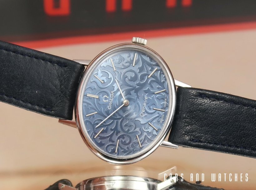 Rare NOS  Omega Ellipse with floral dial from the 70's