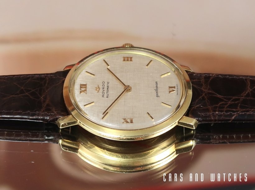 Rare ultra thin Movado Gentleman Microrotor 18K