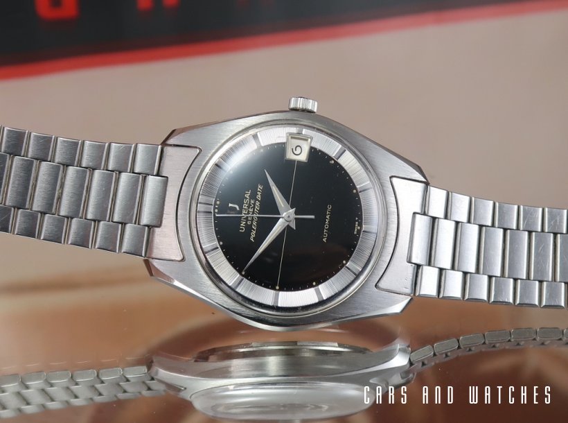 Mint Universal Polerouter Date with Box & Bracelet from 1965